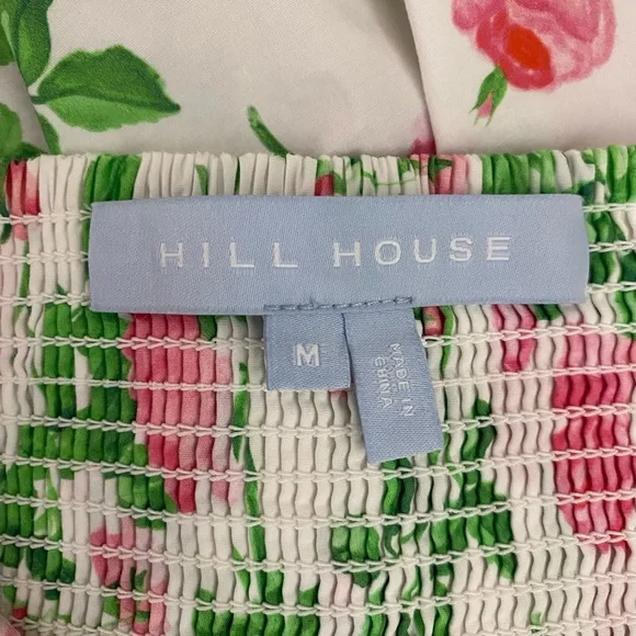 Hill House Pink and White Smocked Sundress - Picture 4 of 5